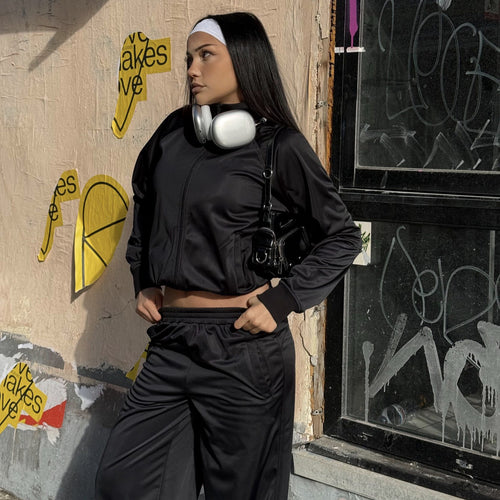 Damen Funktionsjacke und Jogginghose-Set R&B