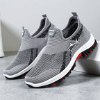 Damen Atmungsaktive Freizeit-Schuhe mit flexiblem Strickoberteil R&B