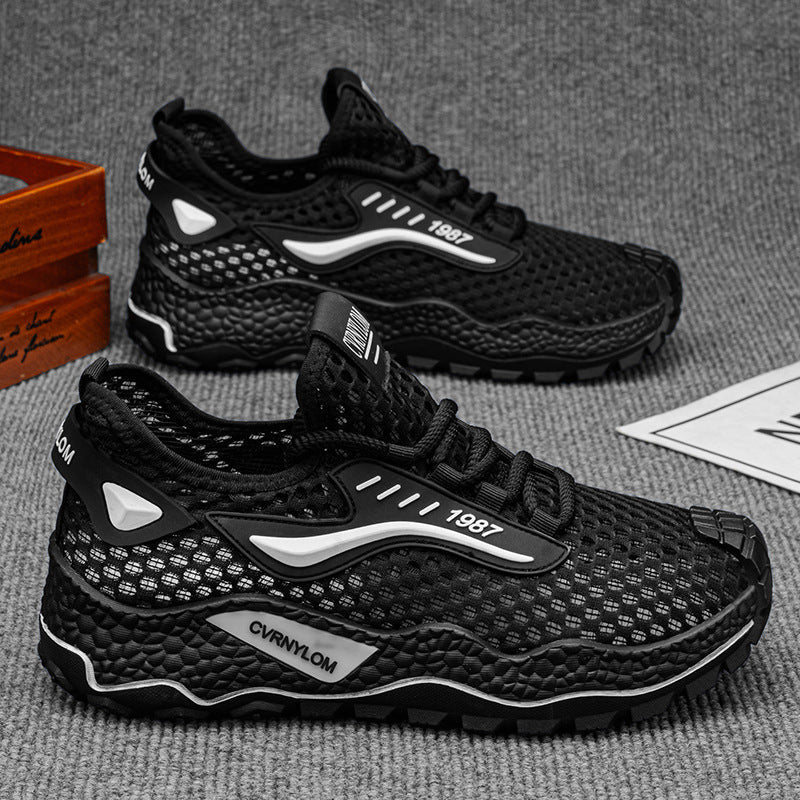 Damen Sportliche Mesh-Laufschuhe mit rutschfester Sohle R&B