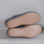 Damen Komfortable offene Pantolette mit modischem Cut-Out-Design