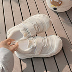 Damen Sneaker mit praktischen Klettverschlüssen und dämpfender Sohle