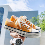 Damen Leichte Canvas-Sneaker mit rutschfester Sohle R&B