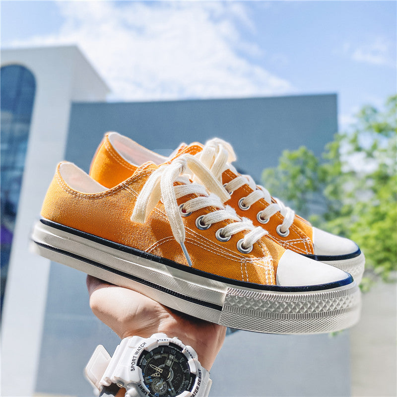 Damen Leichte Canvas-Sneaker mit rutschfester Sohle R&B