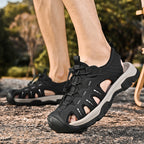 Herren Sportliche Outdoor-Sandalen mit rutschfester Sohle und verstellbarem Riemen