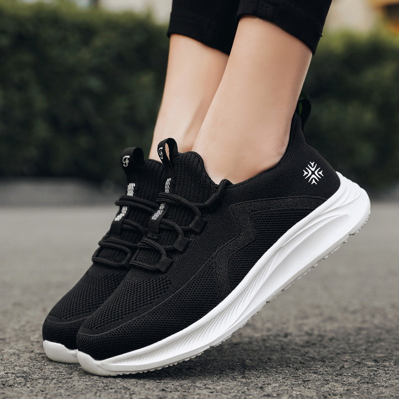Damen Sportliche Sneakers mit atmungsaktive Netzkonstruktion und dämpfender Sohle R&B