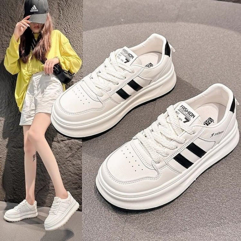 Damen Sneaker mit modischem Plateausohlen-Design und atmungsaktivem Obermaterial R&B