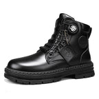 Herren robuste Schnürboots mit rutschfester Sohle und wasserabweisendem Obermaterial R&B
