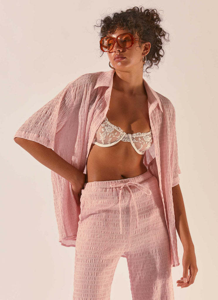 Damen luftiges und elegantes Zweiteiler-Set R&B