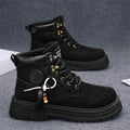 Damen robuste Winterboots mit modischen Details