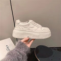 Damen Plattform-Sneaker mit trendstarker dicker Sohle und atmungsaktivem Obermaterial R&B