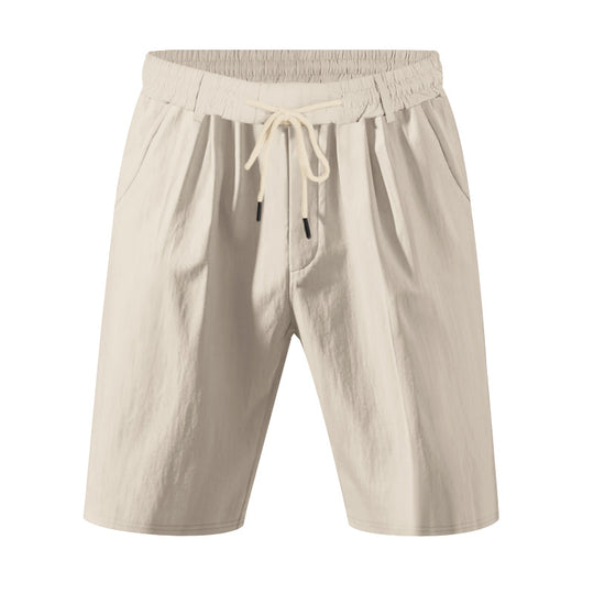 Damen bequeme Sweatshorts mit verstellbarem Bund und Seitentaschen R&B