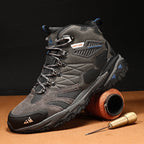 Damen wasserdichte Wanderschuhe mit rutschfester Sohle und atmungsaktivem Obermaterial