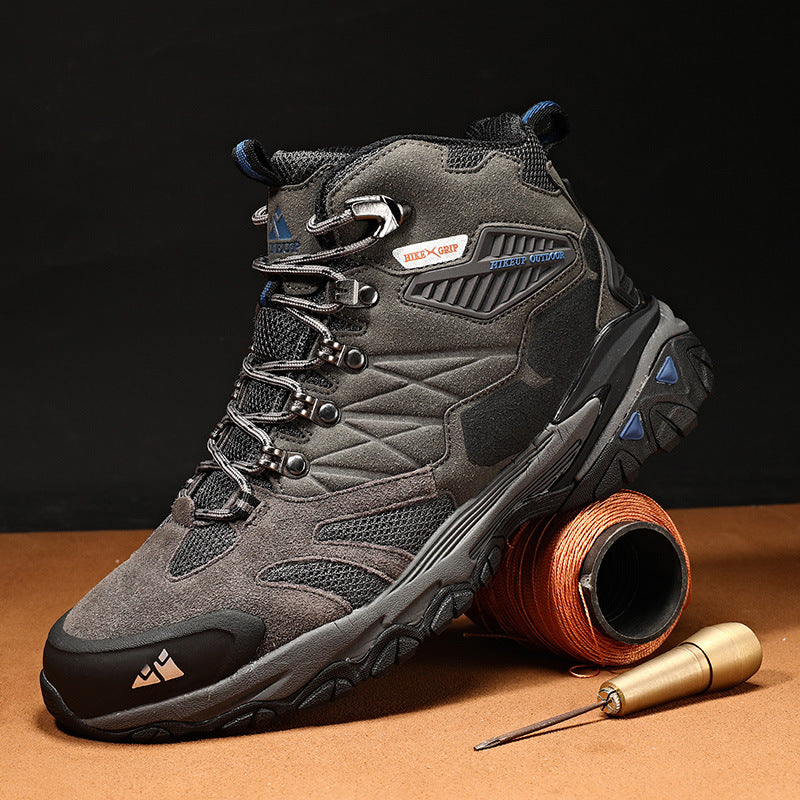 Damen wasserdichte Wanderschuhe mit rutschfester Sohle und atmungsaktivem Obermaterial