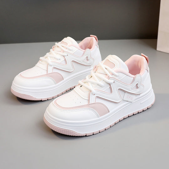 Damen Sportliche Sneakers mit atmungsaktiver Mesh-Konstruktion und dämpfender Sohle R&B