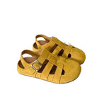 Damen Freizeitsandalen mit modischem Riemen und hochwertigem Wildleder R&B