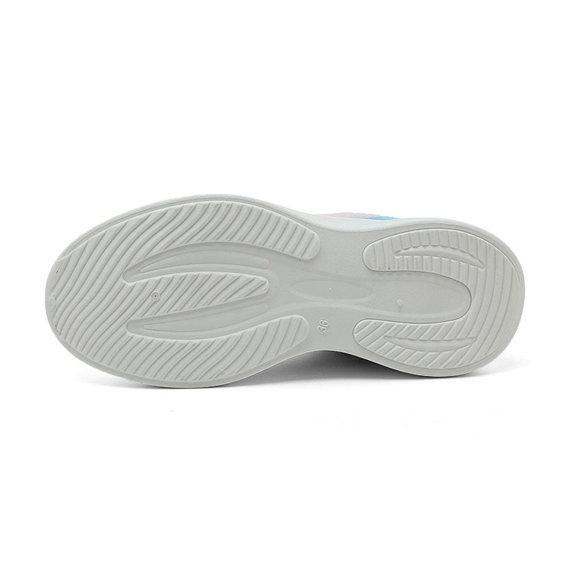 Damen Leichte und atmungsaktive Sport-Sneaker mit dämpfender Laufsohle R&B
