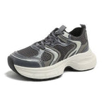 Damen modische Laufsneaker mit atmungsaktivem Obermaterial und komfortabler Dämpfung R&B