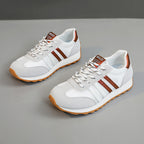 Damen Sportliche Sneakers mit atmungsaktiver Mesh-Oberfläche und rutschfester Laufsohle R&B