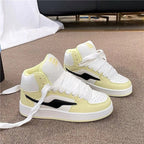 Damen Hochschnitt Sneaker mit atmungsaktiver Obermaterialkombination und sportlichem Design R&B