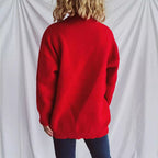 Damen Pullover mit herzförmigem Design und dekorativer Schleife R&B