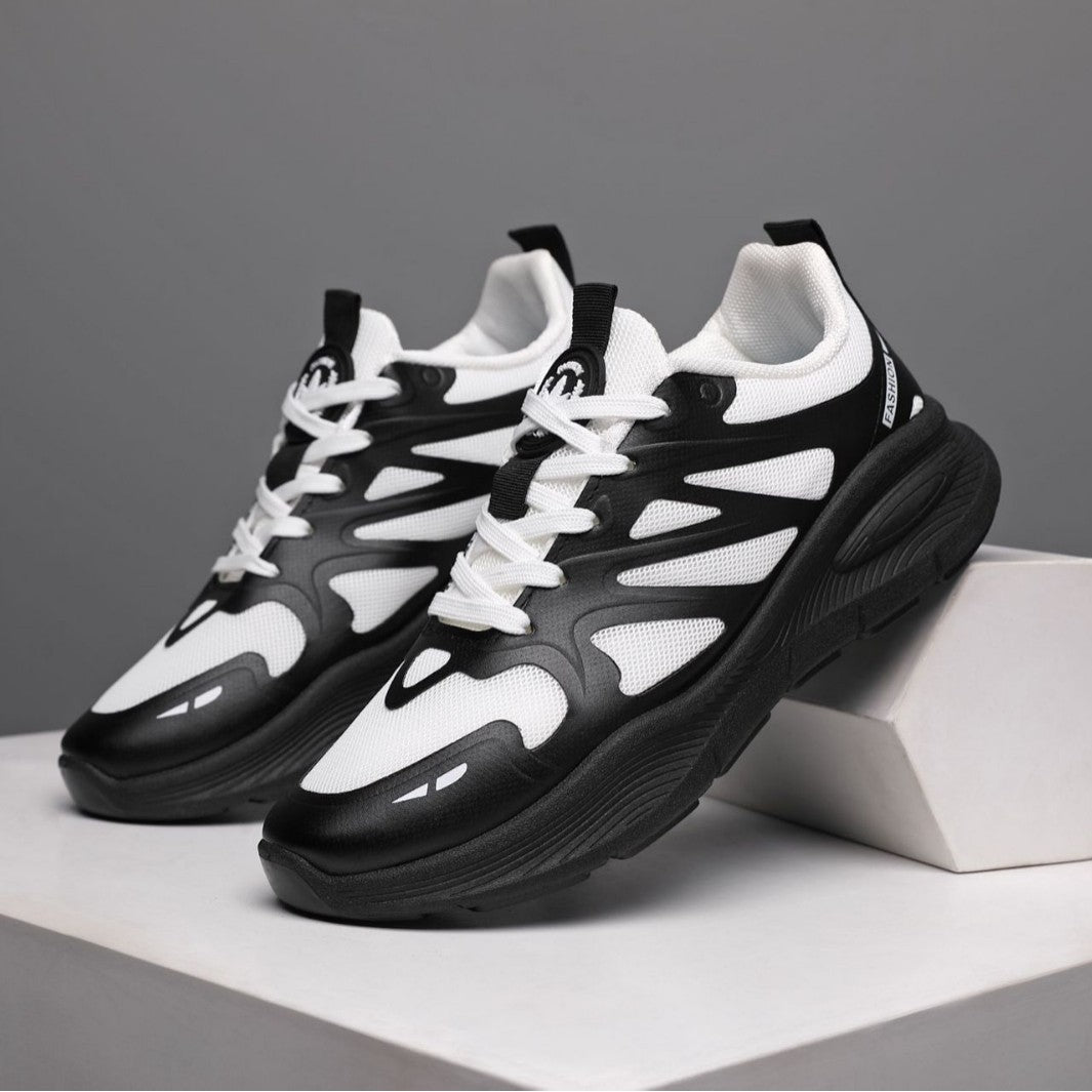 Damen Sportliche Lauf-Sneaker mit atmungsaktiver Netzstruktur und dämpfender Sohle R&B