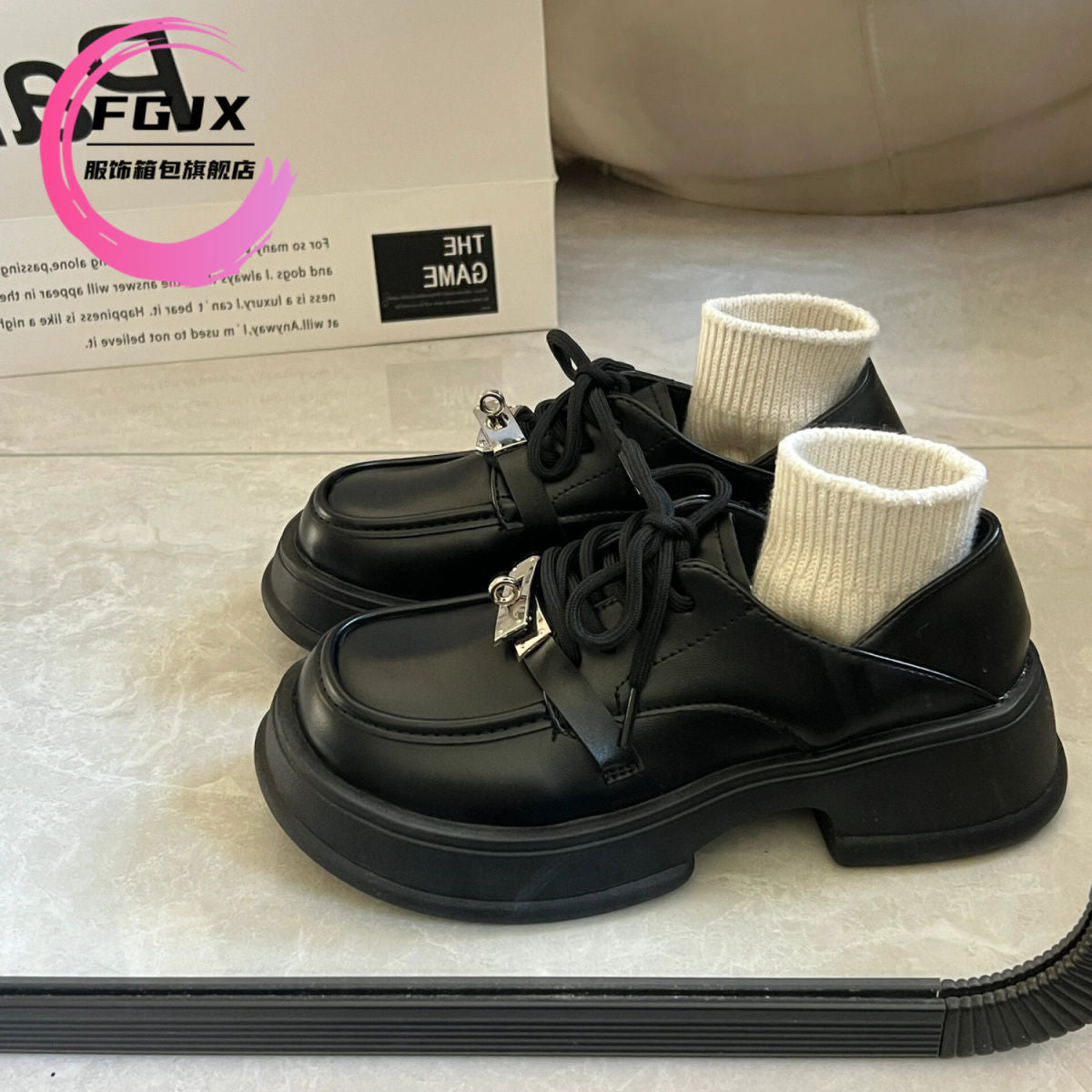 Damen Modische Chunky Schnürschuhe mit innovativem Wow-Effekt und hochwertiger Verarbeitung