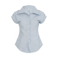 Damen elegante Bluse mit modernen Streifen R&B