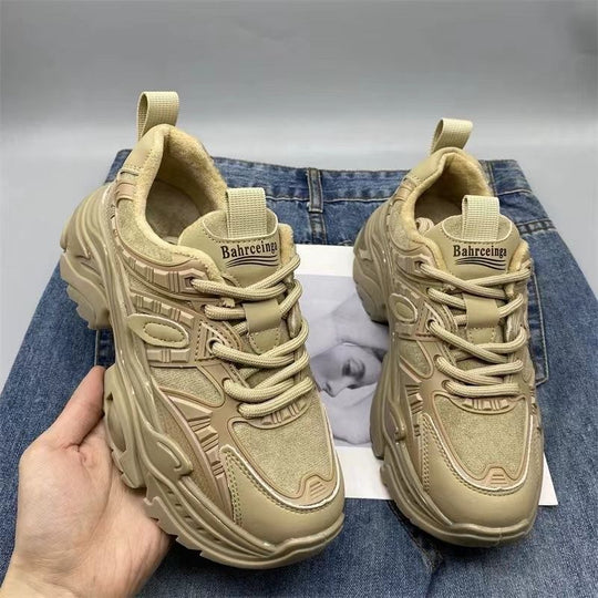 Damen Sportliche Chunky Sneakers mit gepolsterter Innensohle und atmungsaktivem Obermaterial R&B