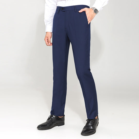 Herren Anzughose mit schmalem Schnitt und Stretch