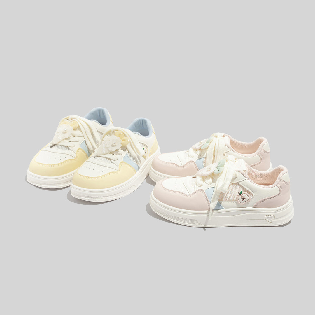 Damen Sneakers mit verspieltem Fruchtmotiv und komfortabler Dämpfung R&B