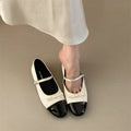 Damen Elegante Ballerinas mit dekorativer Schleifenverzierung und hochwertiger Lederoberfläche R&B