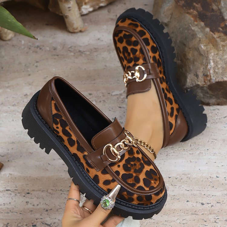 Damen Plateau-Loafers R&B