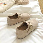 Damen bequeme Hausschuhe mit modischen Schnallen und hochwertigem Obermaterial R&B
