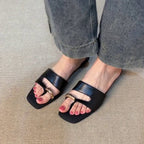 Damen elegante Sling-Sandalen mit modischem Riemen und komfortablem Fußbett R&B