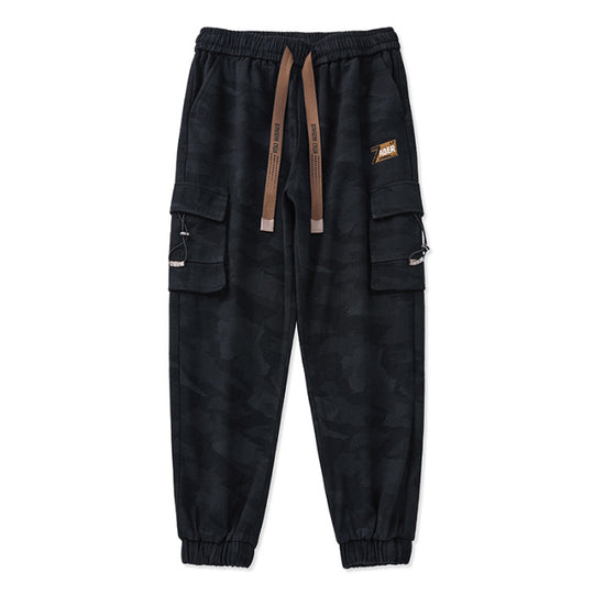 Herren Cargohose mit funktionalen Reißverschlusstaschen und elastischem Bund R&B