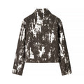 Damen modische Jacke im kreativen Muster R&B