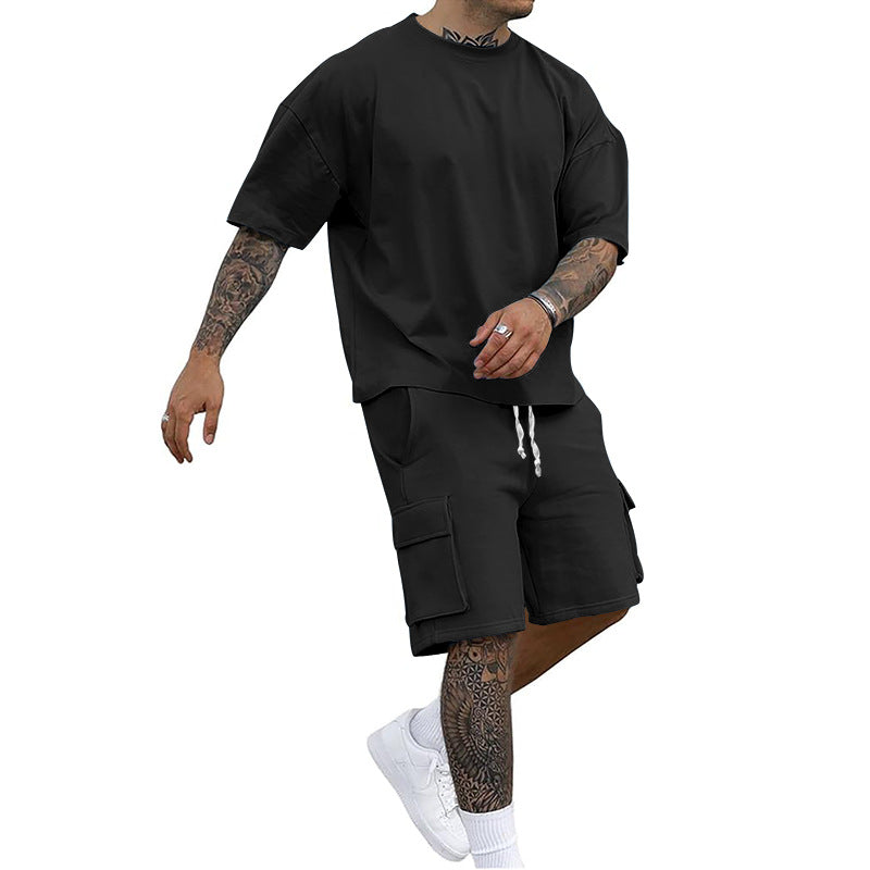 R&B | T-Shirt Werkzeugshorts Sportanzug