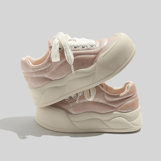 Damen Trendige Sneaker mit komfortabler Sohle und modischer Obermaterialkombination R&B