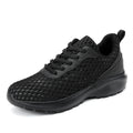 Damen nan leichte dreidimensionale Mesh-Walking-Sneaker mit viskoelastischem Fußbett und haftstarker Profilsohle R&B