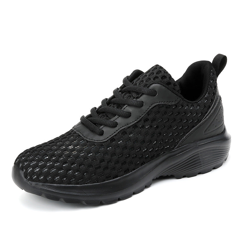 Damen nan leichte dreidimensionale Mesh-Walking-Sneaker mit viskoelastischem Fußbett und haftstarker Profilsohle R&B
