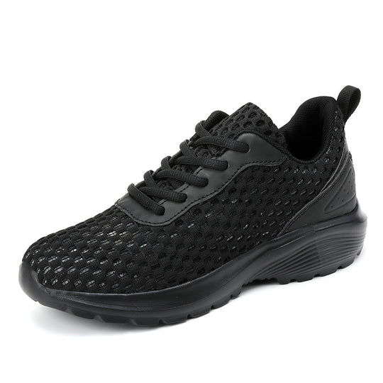 Damen nan leichte dreidimensionale Mesh-Walking-Sneaker mit viskoelastischem Fußbett und haftstarker Profilsohle R&B