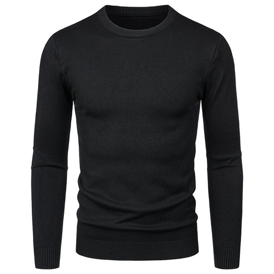 Herren Rundhalspullover aus weichem Material R&B