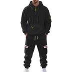 Jogginganzug Herren sportlich aus Sweatshirt und Hose