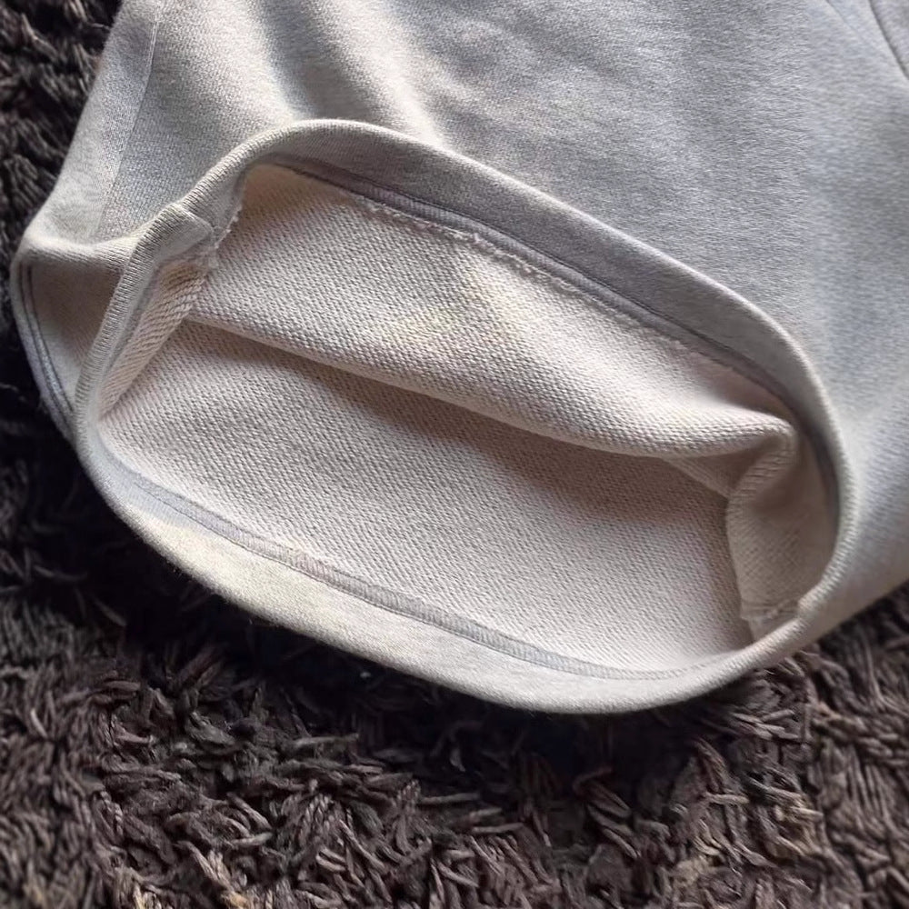 Damen Sweatpants mit einzigartigem Grafikumdruck und elastischem Bund R&B