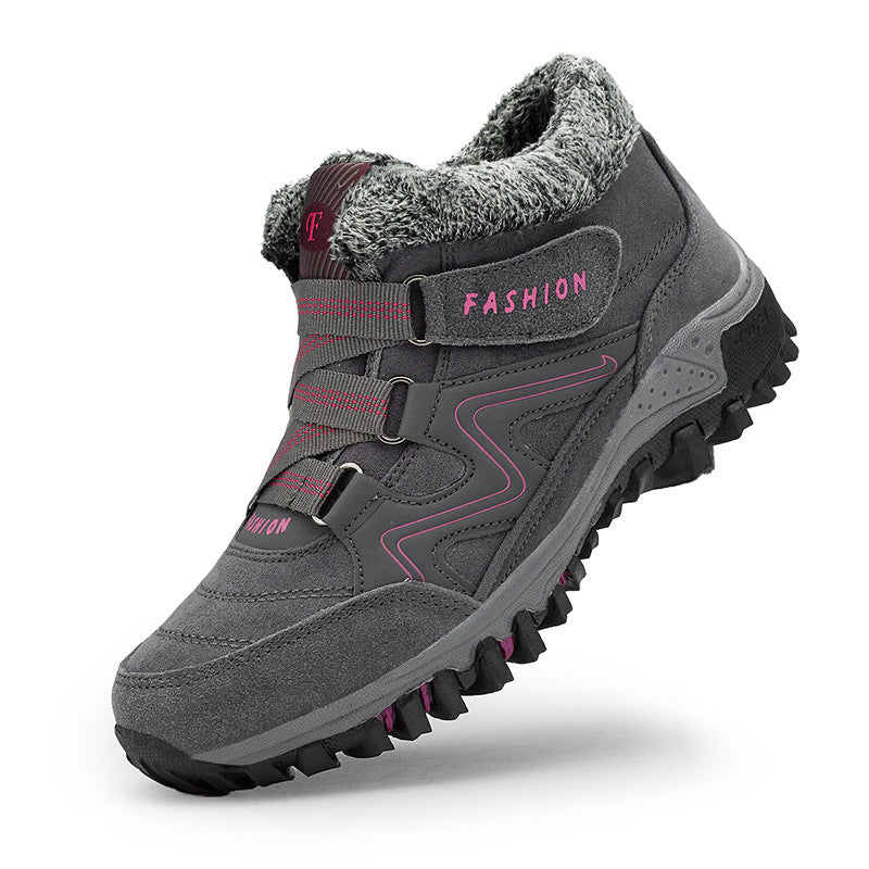 Damen Hochwertige Outdoor-Wanderschuhe mit isoliertem Futter und rutschfester Sohle R&B