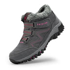 Damen Hochwertige Outdoor-Wanderschuhe mit isoliertem Futter und rutschfester Sohle R&B