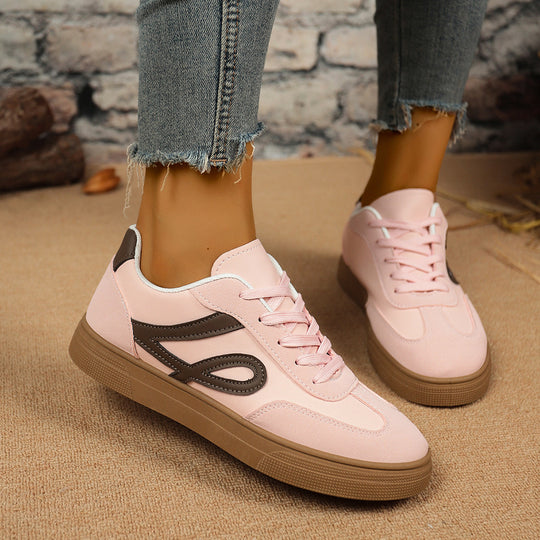 Damen Sneakers mit sportlichem Design und gepolsterter Sohle R&B