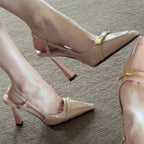 Damen Slingback-Pumps mit elegantem Design und bequemer Absatzhöhe R&B
