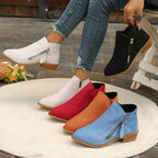 Damen Stiefeletten im Biker-Stil