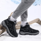 Damen isolierte Winterstiefel mit rutschfester Sohle und wärmendem Innenfutter R&B